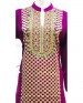 Royal Purple Designer Kurti - 026